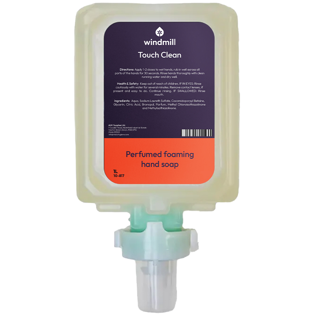 Windmill - Touch Clean - Perfumed Foaming Hand Soap - 1L